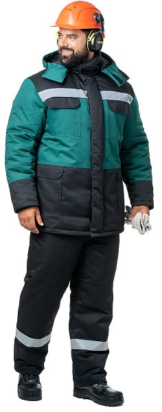 MOLOTOK men's heat-insulated jacket, green