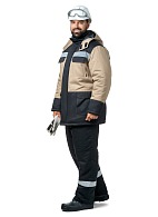 MOLOTOK men's heat-insulated jacket, beige