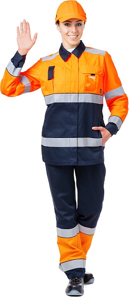 MAGISTRAL ladies hi-vis work suit