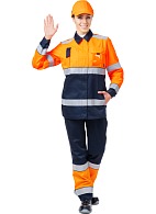 MAGISTRAL ladies hi-vis work suit