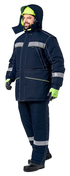 AZOV men's heat-insulated work suit