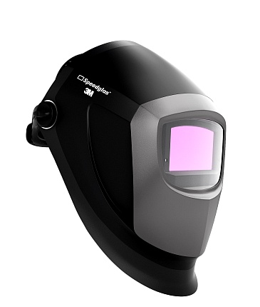 Speedglas 9000 welding helmet complete with 3M Speedglas 9002NC welding filter with adjustable ADF dark state shades 3/8-12