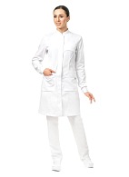 ALBINE ladies medical lab coat