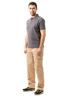 LETO UAE Cargo trousers, Beige