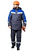 CHEMIST men's heat-insulated work suit for protection against acids and alkalis