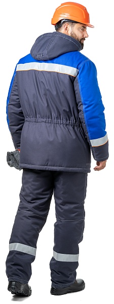 CHEMIST men's heat-insulated work suit for protection against acids and alkalis