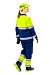 LUMOS ladies hi-vis work suit