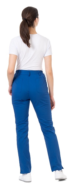 INGA ladies trousers, navy blue