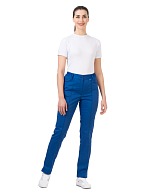 INGA ladies trousers, navy blue