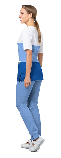 INGA ladies trousers, light blue