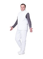 FRIDGE heat-insulated waistcoat, white