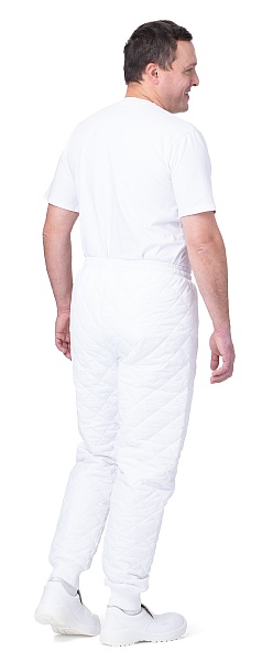 FRIDGE heat-insulated trousers, white