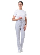 STELLA ladies trousers, light-grey