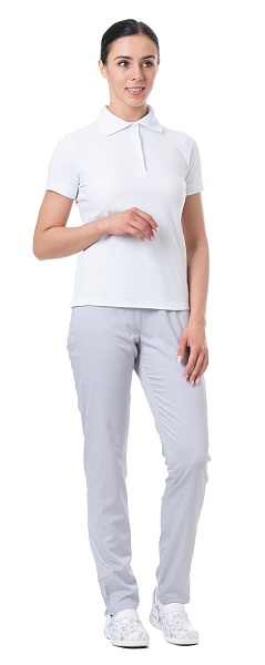 STELLA ladies trousers, light-grey