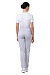 STELLA ladies trousers, light-grey