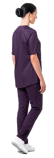 STELLA ladies blouse, plum