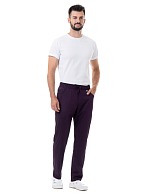 STAN men's trousers, plum