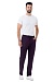 STAN men's trousers, plum