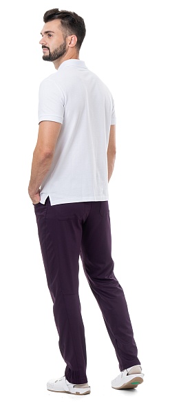 STAN men's trousers, plum