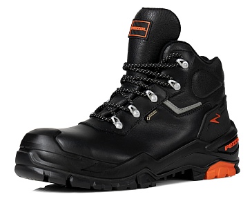 CLAN leather high ankle boots with Gore-Tex membrane