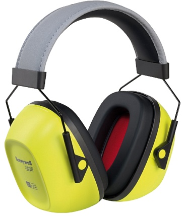 VERISHIELD VS 130HV Hi-Viz anti-noise earmuffs with standard head harness
