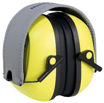 VERISHIELD VS 120FHV Hi-viz anti-noise earmuffs with foldable head harness