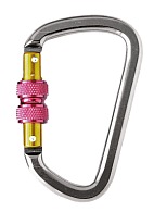 AZ 014 screw lock pear shaped aluminum snap-hook