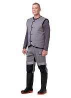 RUDA men's heat-insulated waistcoat