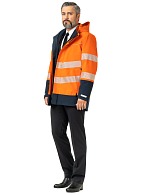 MAXIMUM men's mid-season high visibility jacket with GORE-TEX membrane