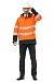 MAXIMUM men's mid-season high visibility jacket with GORE-TEX membrane