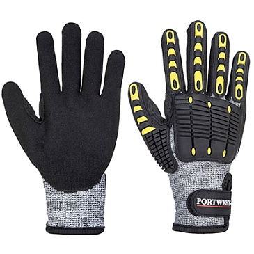 A722 - Anti Impact Cut Resistant Nitrile coated Gloves
