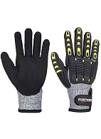 A722 - Anti Impact Cut Resistant Nitrile coated Gloves