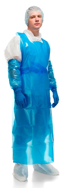 HACCPER EVATEX apron 1500830 mm, 200 m, blue (730215)