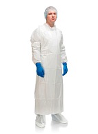 HACCPER URETEX apron 150х83 cm, 150 µm, white (950110) 1 piece / pack