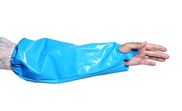 HACCPER URETEX SAFEGRIP sleeve-protectors 46x22 cm, 150 µm, blue (550250)