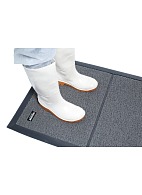 HACCPER DEZMATTA two-section disinfection mat (95x65 cm), (Dez6090-10), gray