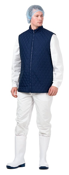 FRIDGE cold-insulated waistcoat, blue