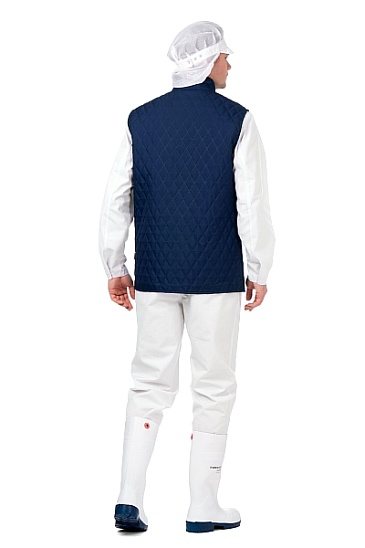 FRIDGE cold-insulated waistcoat, blue