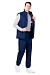 FRIDGE cold-insulated waistcoat, blue