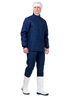 FRIDGE insulated jacket, blue