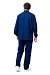 FOODMAKER chef tunic with turn back collar, men's/ladies, navy blue