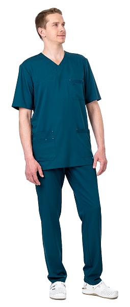 ATLANTIC men’s scrub top