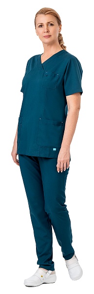 ATLANTIC ladies scrub top