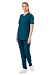 ATLANTIC ladies scrub top