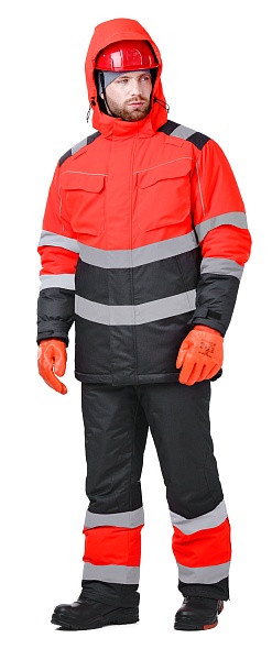 HELIOS insulated high-visibility jacket