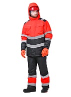 HELIOS men's heat-insulated high-visibility jacket