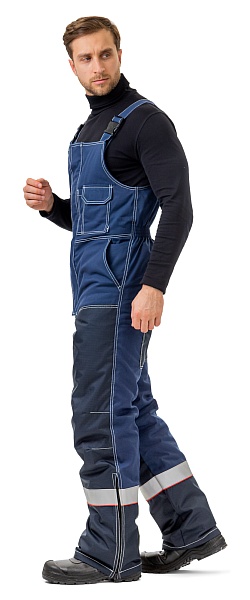 OILSTAT-FR heat-insulated work suit against crude oil and electrostatic charging, flame retardant