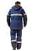 OILSTAT-FR heat-insulated work suit against crude oil and electrostatic charging, flame retardant