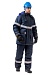 OILSTAT-FR heat-insulated work suit against crude oil and electrostatic charging, flame retardant