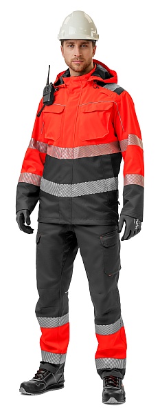 HELIOS hi-vis mid-weight high-visibility windbreaker